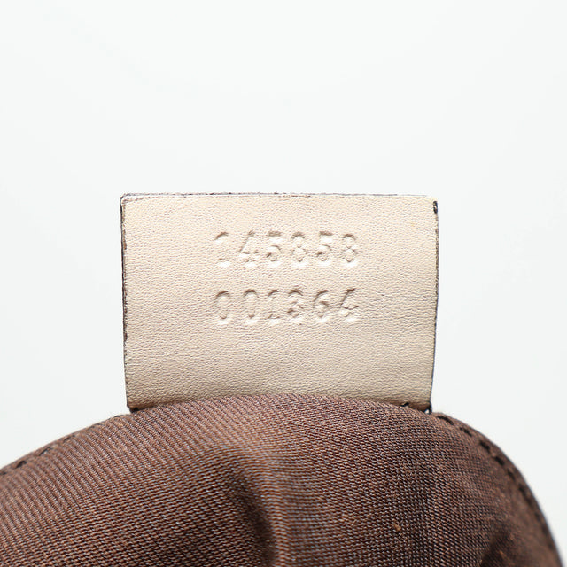 GUCCI MONOGRAM MESSENGER BAG