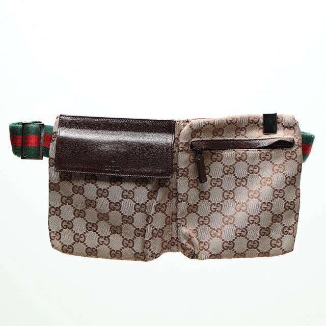 GUCCI MONOGRAM WAIST BAG
