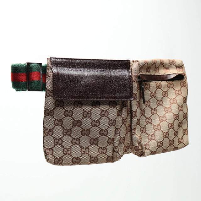 GUCCI MONOGRAM WAIST BAG