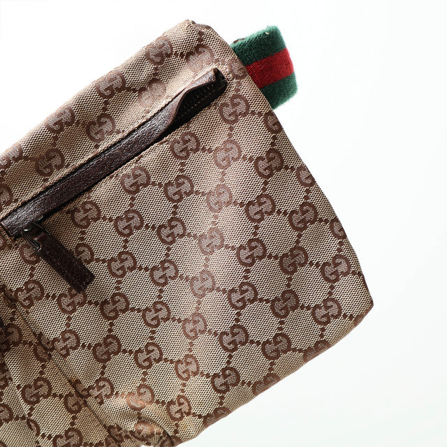 GUCCI MONOGRAM WAIST BAG