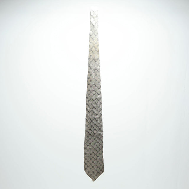 GUCCI MONOGRAM SILK TIE