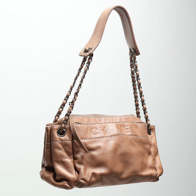 CHANEL LAX ACCORDION HOBO BAG