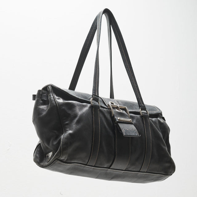 PRADA LEATHER HAND BAG