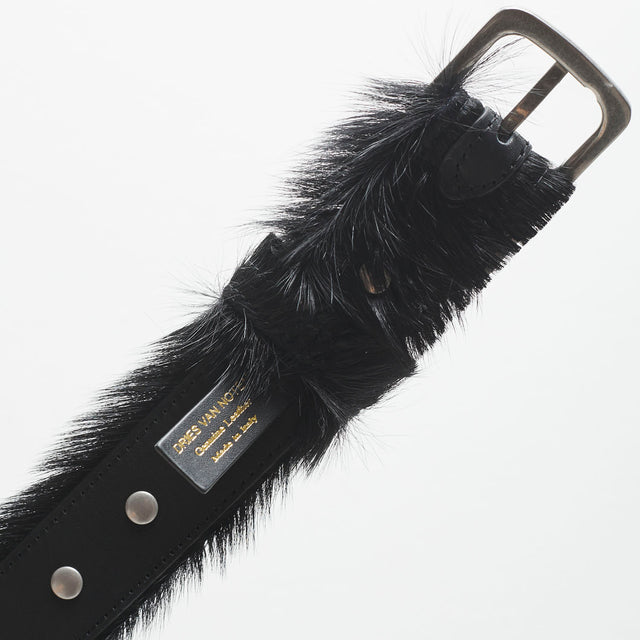 DRIES VAN NOTEN FUR BELT AW 23