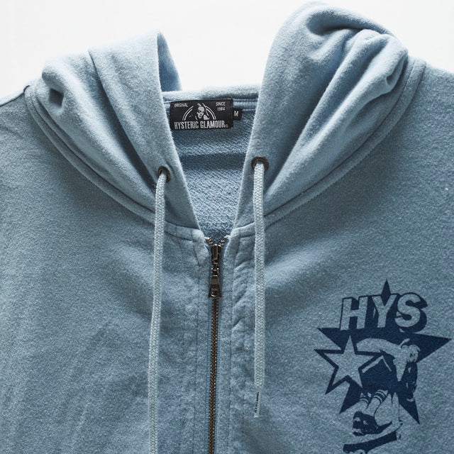 HYSTERIC GLAMOUR ZIP HOODIE