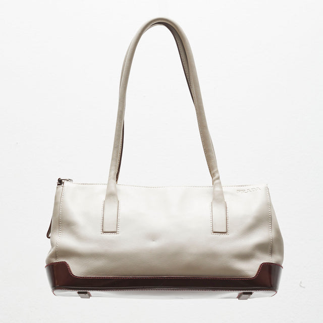 PRADA LEATHER HAND BAG