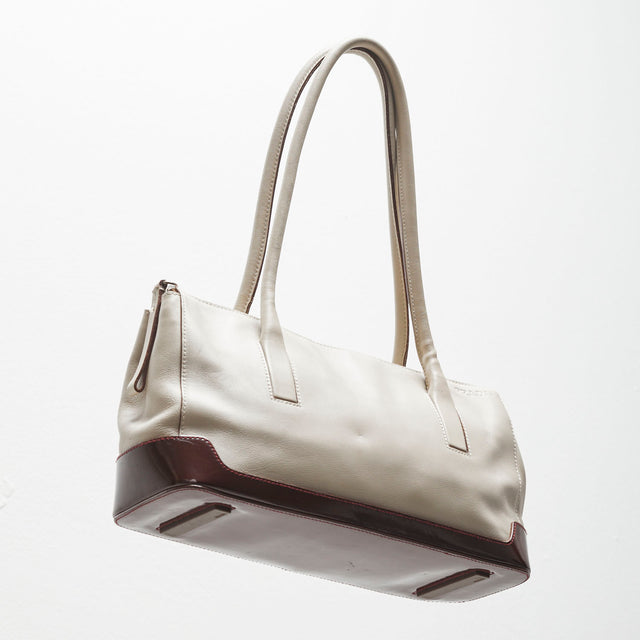 PRADA LEATHER HAND BAG
