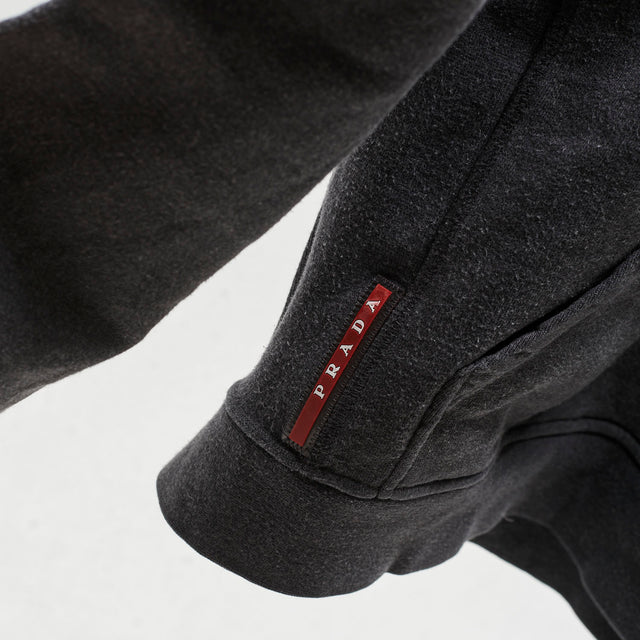 PRADA LINEA ROSSA ZIP HOODIE