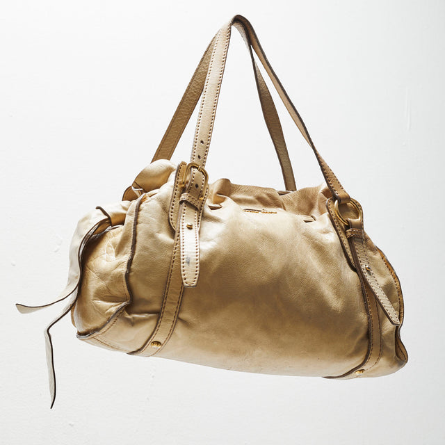 MIU MIU LEATHER HAND BAG