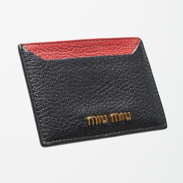 MIU MIU LEATHER CARDHOLDER