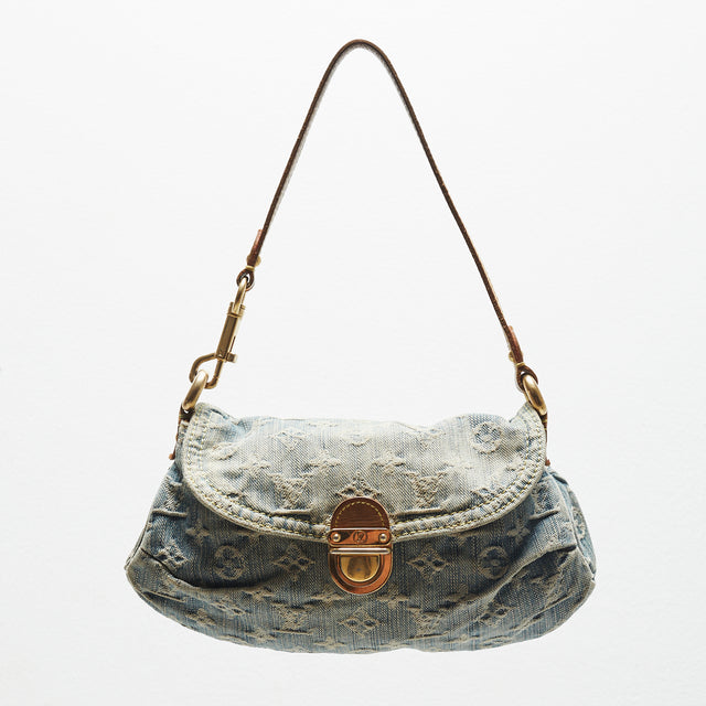 LOUIS VUITTON DENIM PLEATY