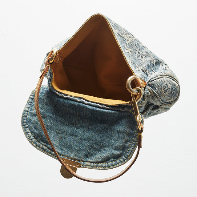 LOUIS VUITTON DENIM PLEATY