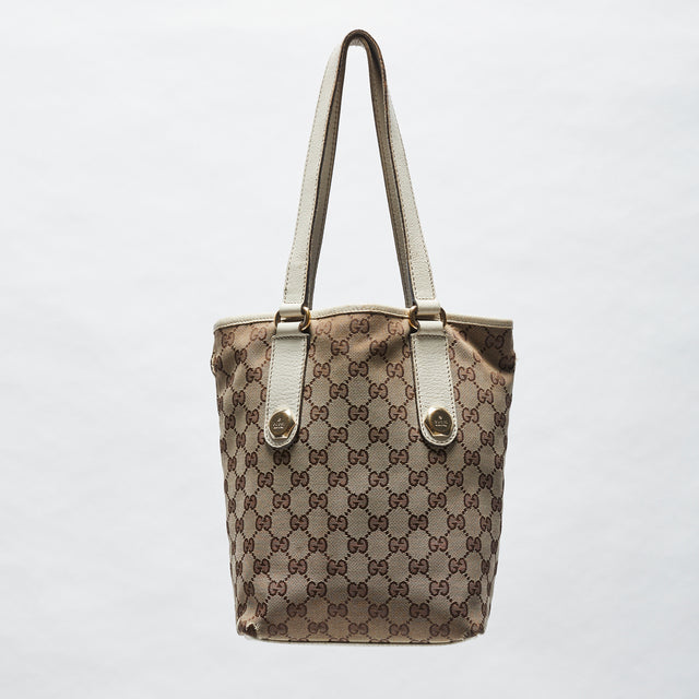 GUCCI MONOGRAM HAND BAG