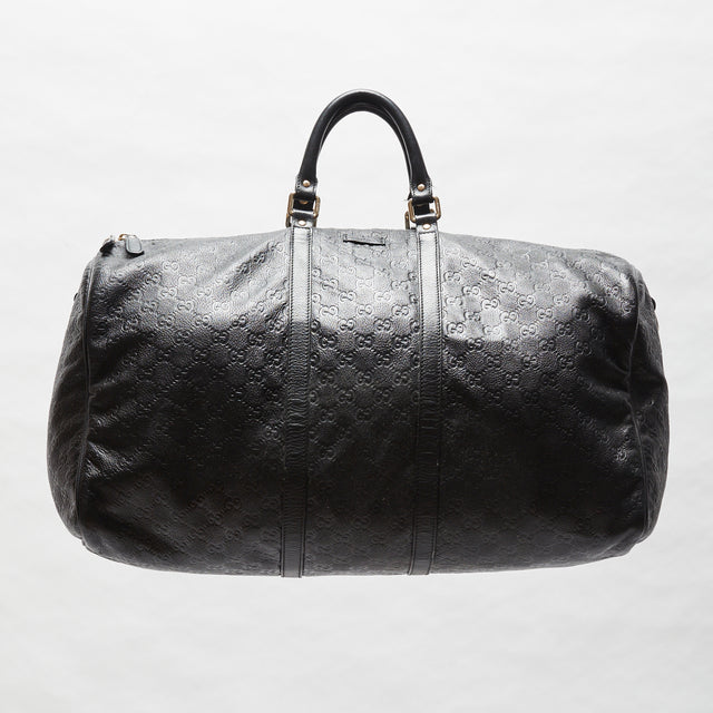 GUCCI LEATHER DUFFLE BAG