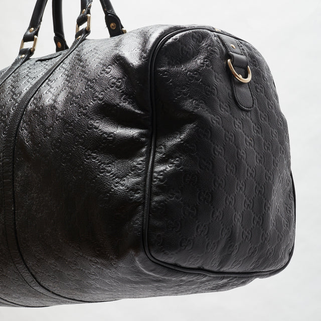 GUCCI LEATHER DUFFLE BAG