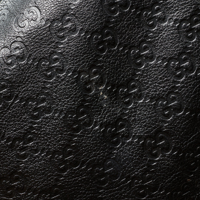 GUCCI LEATHER DUFFLE BAG
