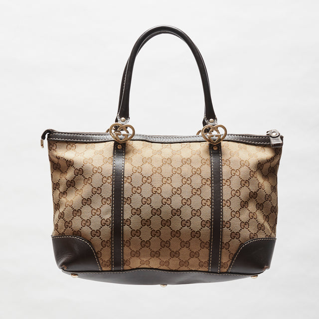 GUCCI MONOGRAM HAND BAG