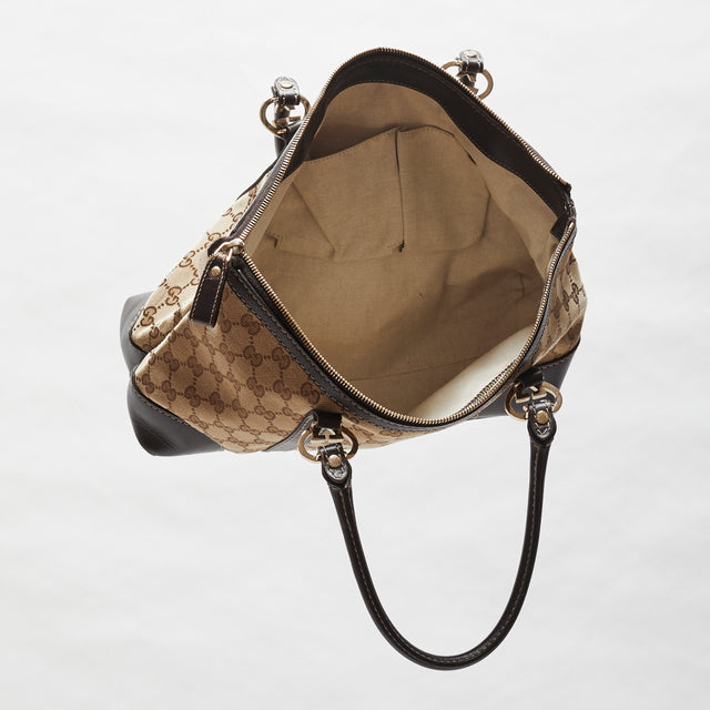 GUCCI MONOGRAM HAND BAG