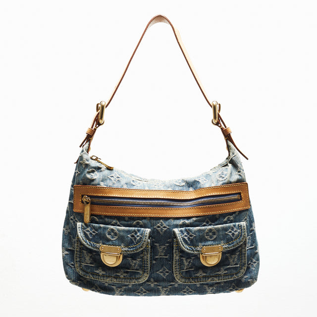 LOUIS VUITTON DENIM BAGGY PM