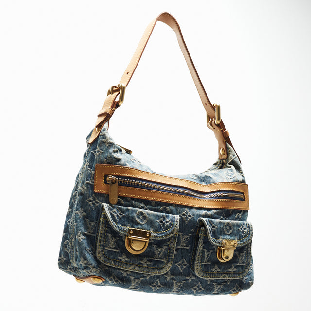 LOUIS VUITTON DENIM BAGGY PM
