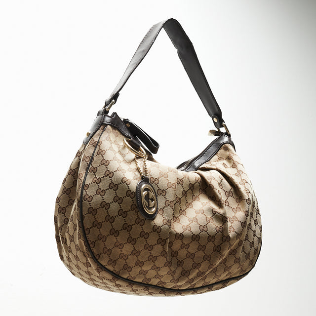 GUCCI MONOGRAM HAND BAG