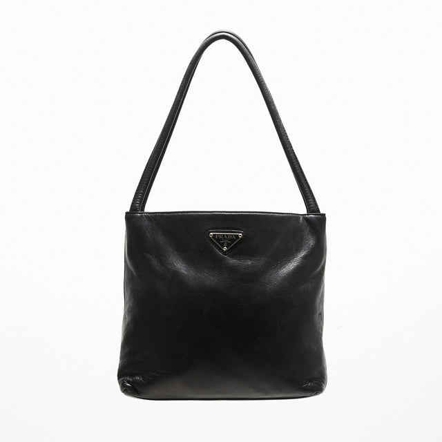 PRADA LEATHER HAND BAG