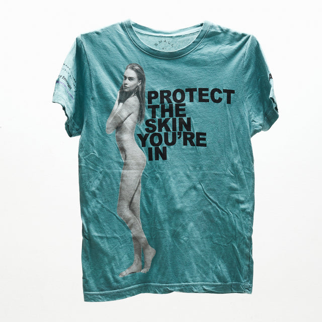 MARC JACOBS 2011 PROTECT THE SKIN YOU'RE IN SHIRT