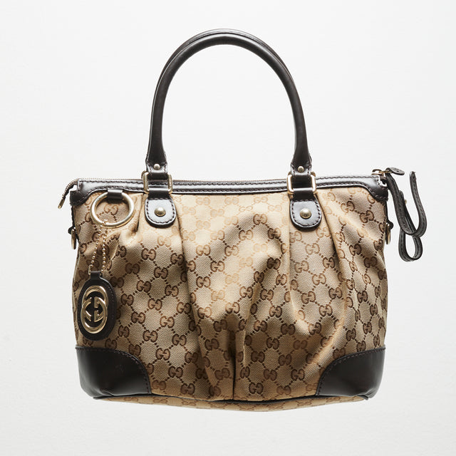 GUCCI MONOGRAM HAND BAG