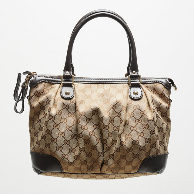 GUCCI MONOGRAM HAND BAG