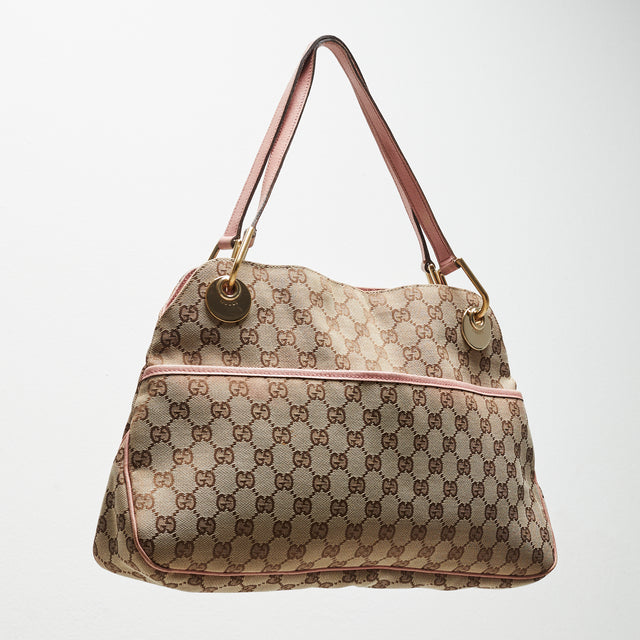 GUCCI MONOGRAM HAND BAG