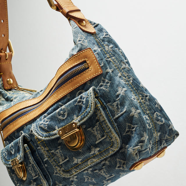LOUIS VUITTON DENIM BAGGY PM