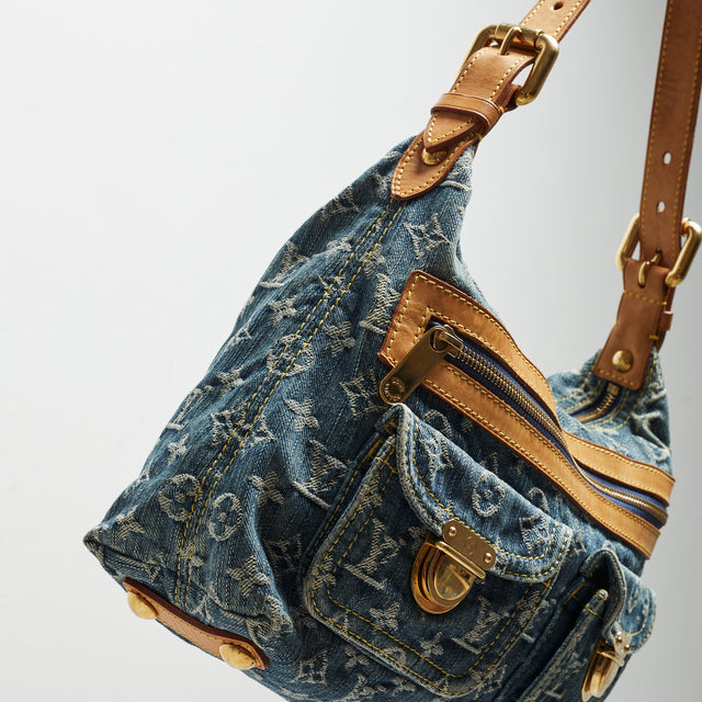 LOUIS VUITTON DENIM BAGGY PM