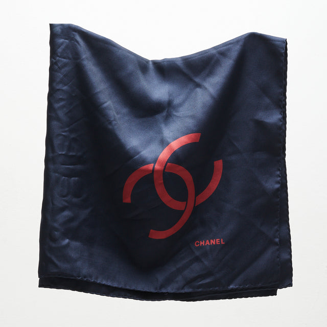 CHANEL SILK SCARF