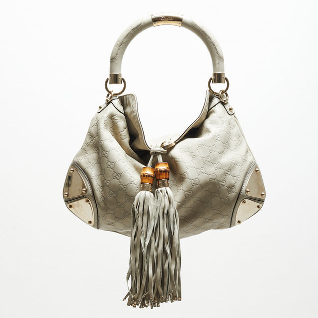 GUCCI INDY LEATHER HAND BAG
