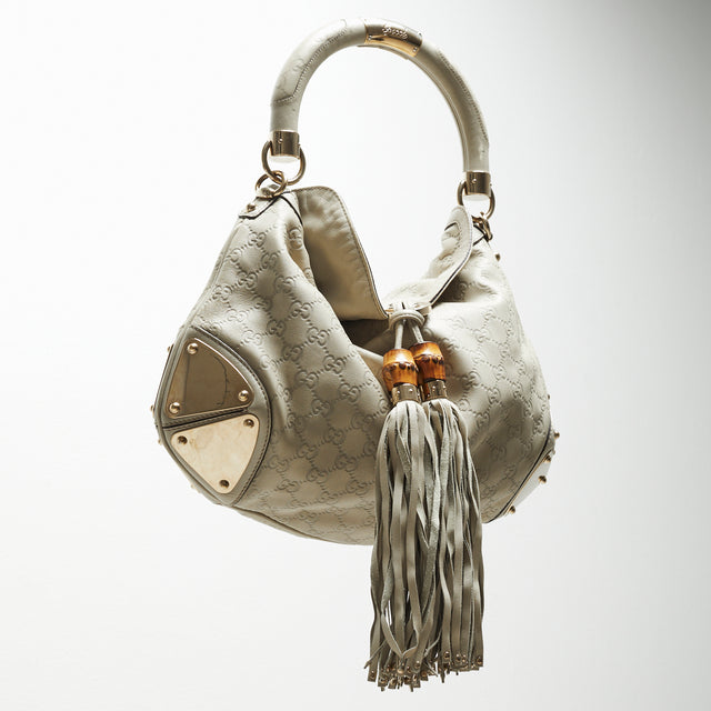 GUCCI INDY LEATHER HAND BAG