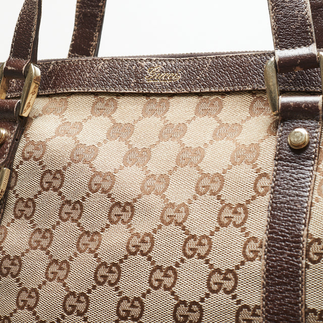 GUCCI MONOGRAM HAND BAG