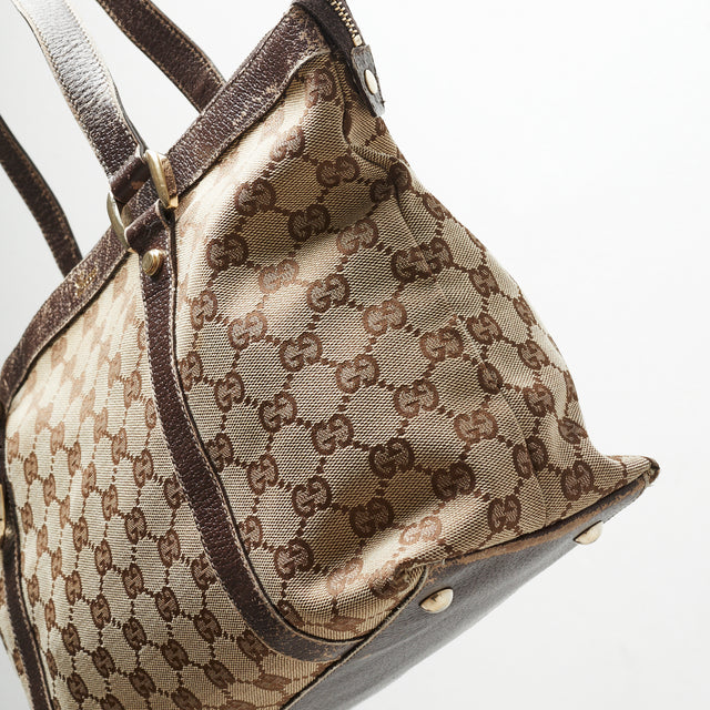 GUCCI MONOGRAM HAND BAG