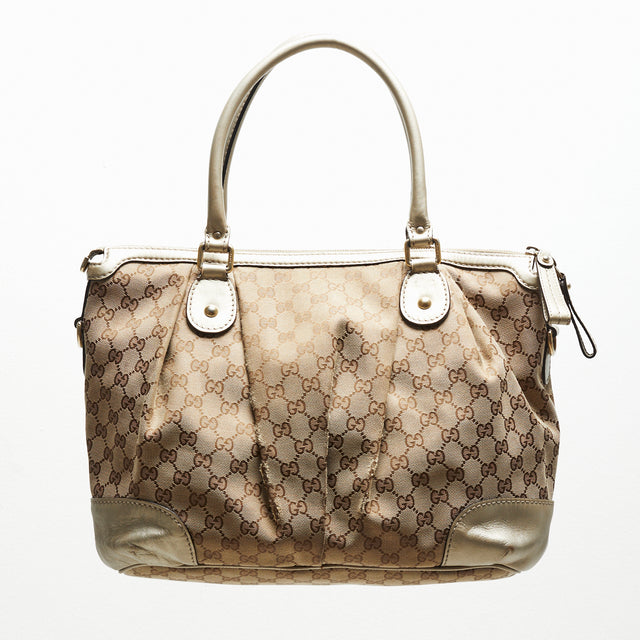 GUCCI MONOGRAM HAND BAG