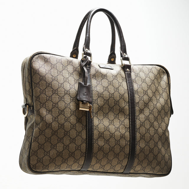 GUCCI MONOGRAM BRIEFCASE