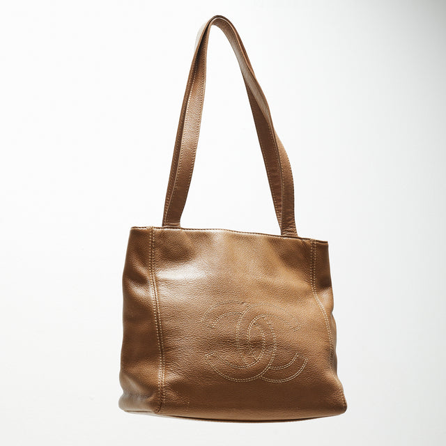 CHANEL COCO MARK HAND BAG