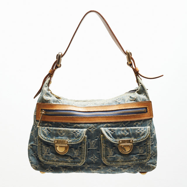 LOUIS VUITTON DENIM BAGGY PM