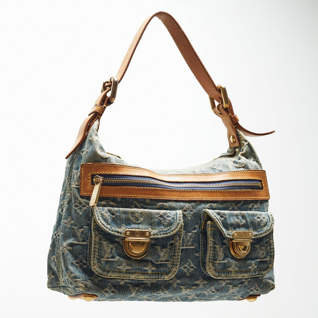 LOUIS VUITTON DENIM BAGGY PM