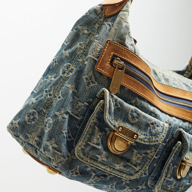LOUIS VUITTON DENIM BAGGY PM
