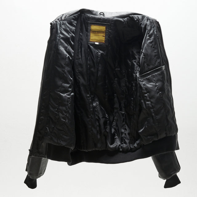 ALPHA INDUSTRIES 80'S LEATHER JACKET