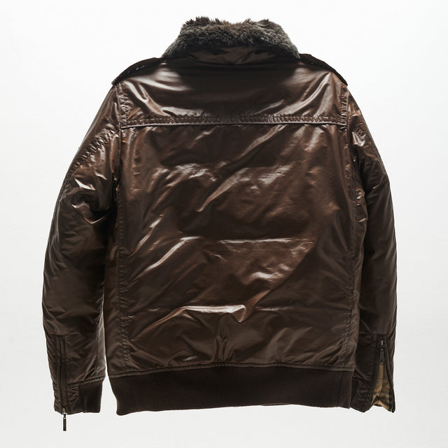 BURBERRY BLACK LABEL FUR JACKET
