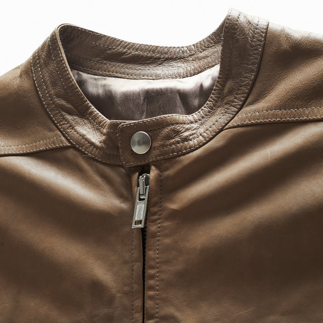 RICK OWENS LEATHER JACKET