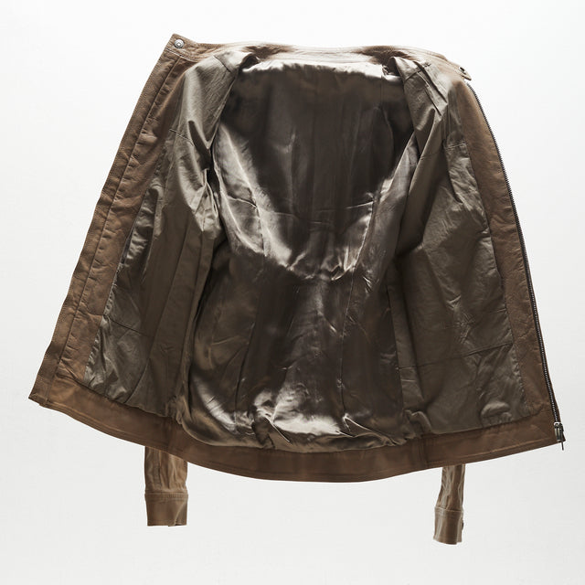 RICK OWENS LEATHER JACKET