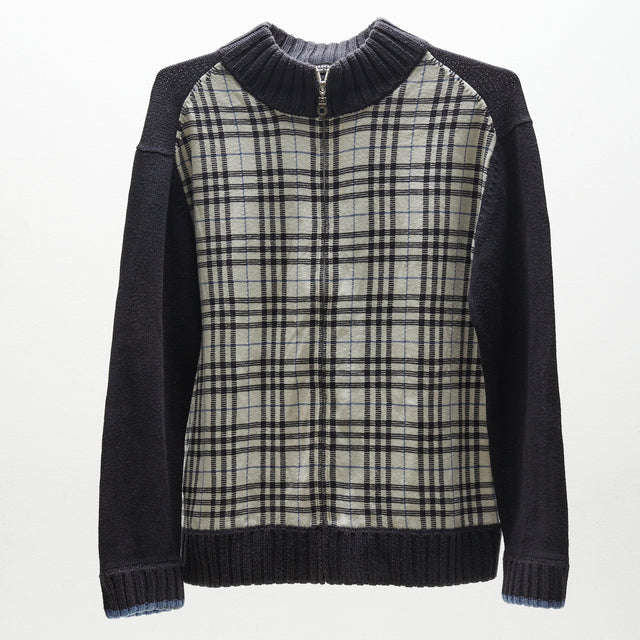 BURBERRY BLACK LABEL KNIT JACKET