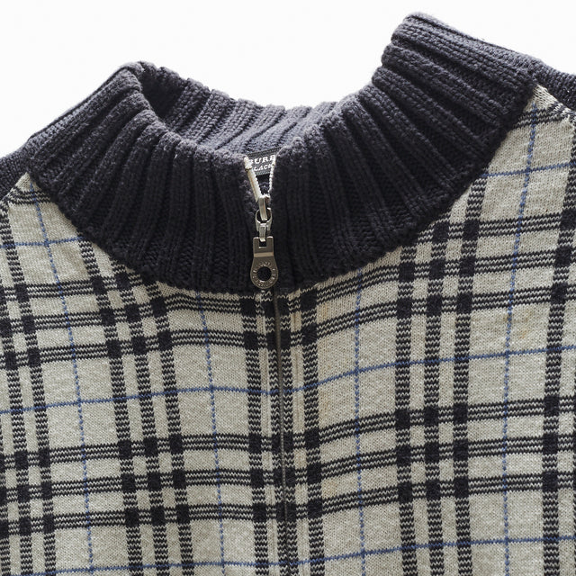 BURBERRY BLACK LABEL KNIT JACKET
