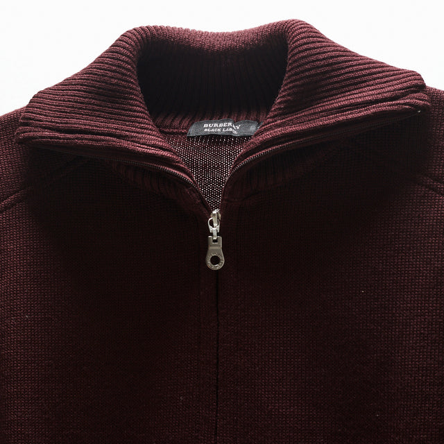 BURBERRY BLACK LABEL KNIT JACKET